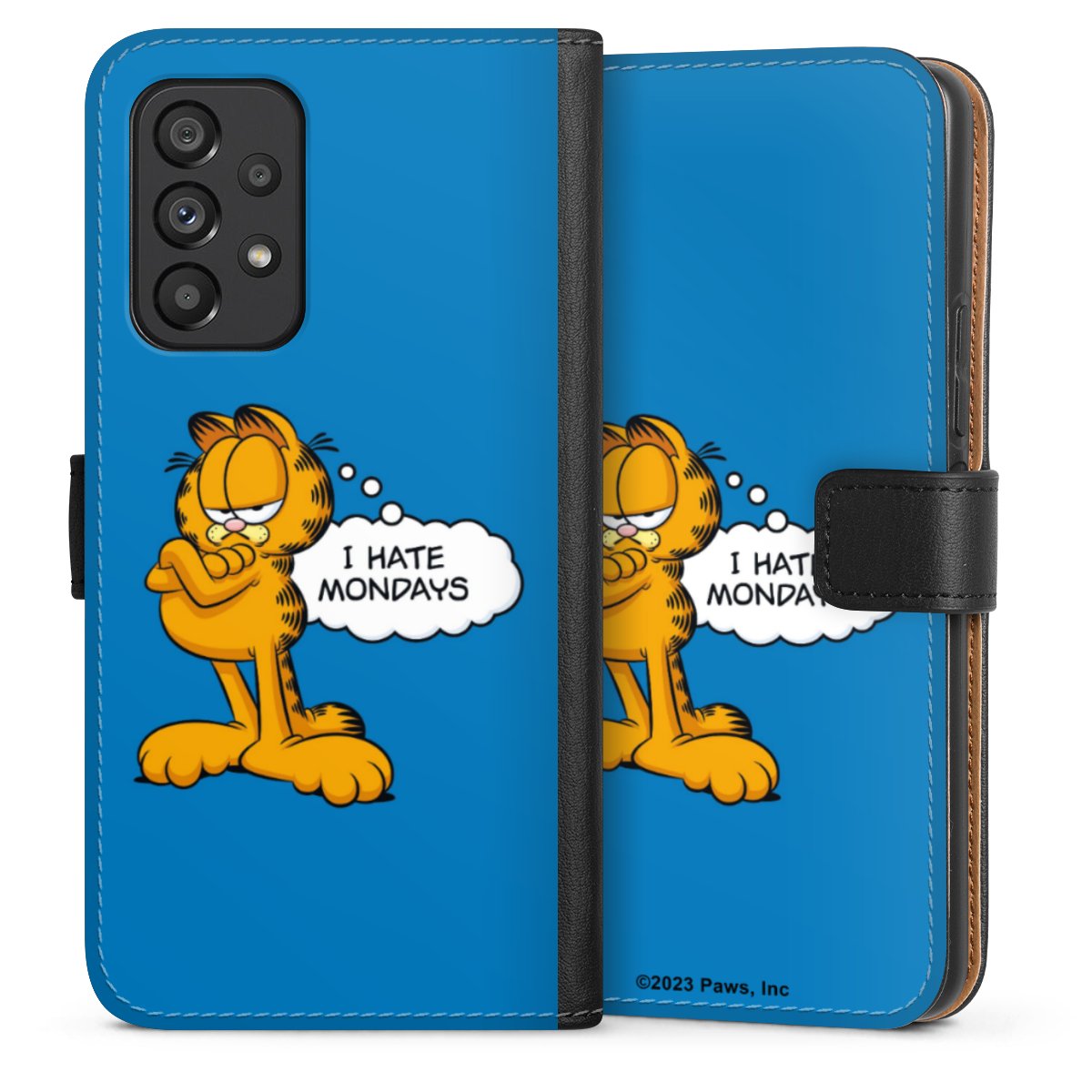 Garfield Je déteste les lundis Bleu