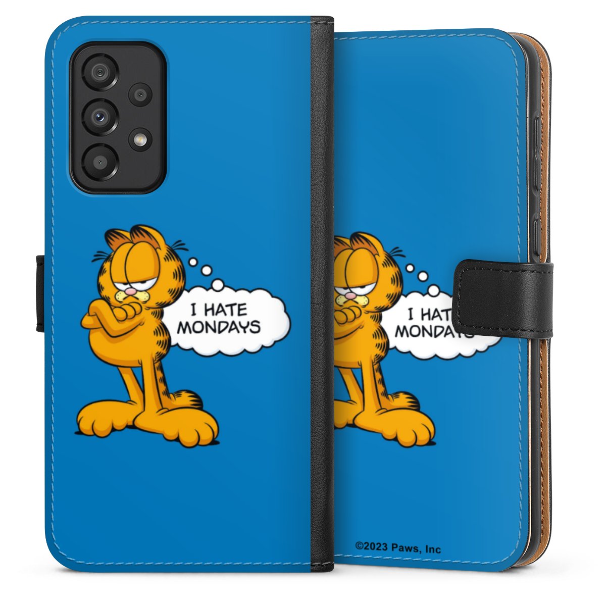 Garfield Ik haat maandagen blauw