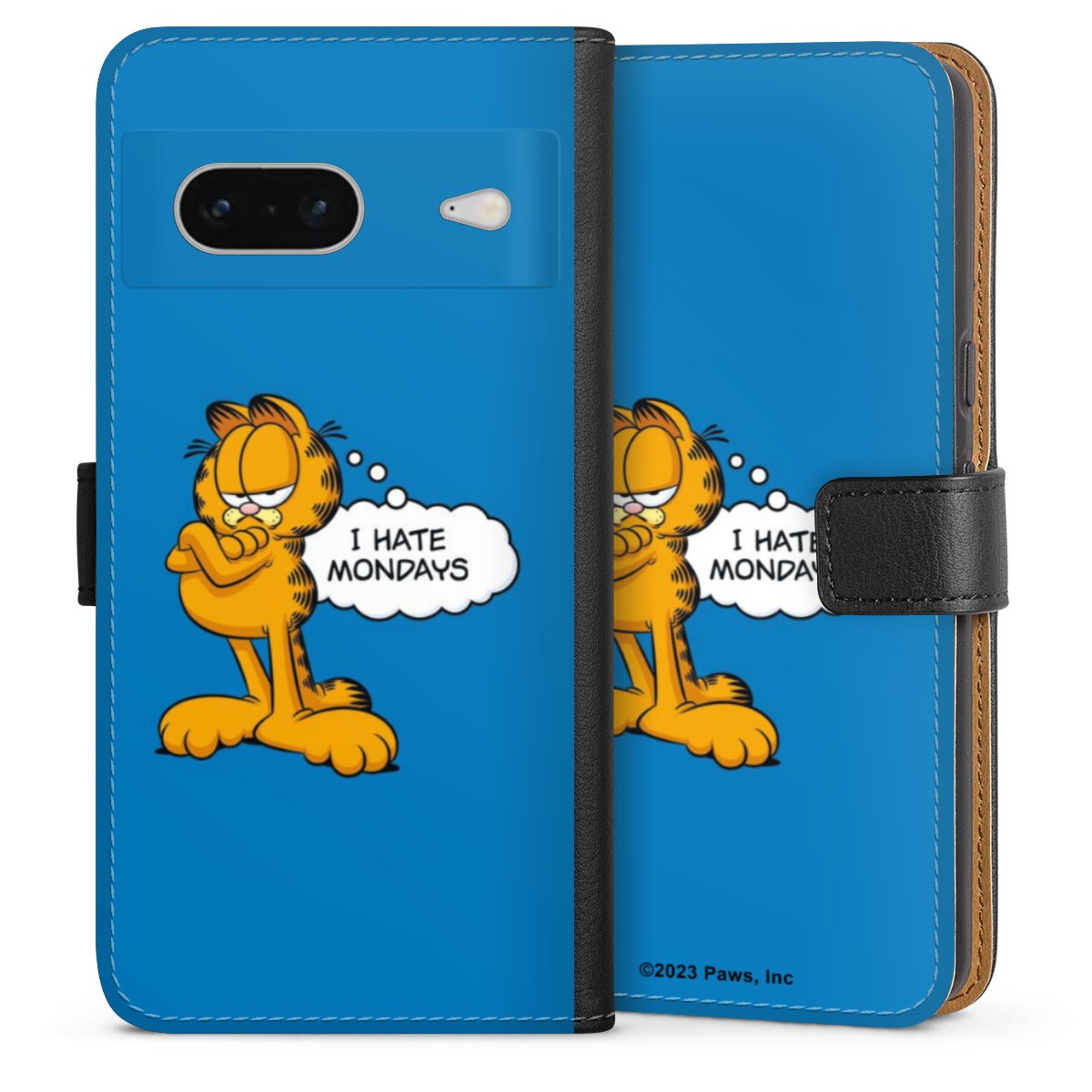 Garfield Je déteste les lundis Bleu