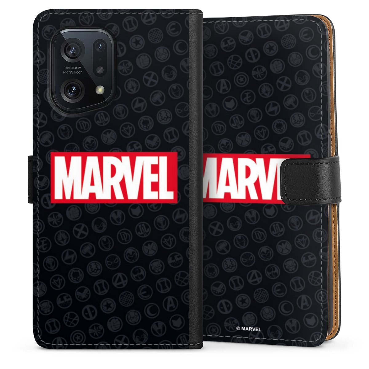 Marvel Logo Black Red 