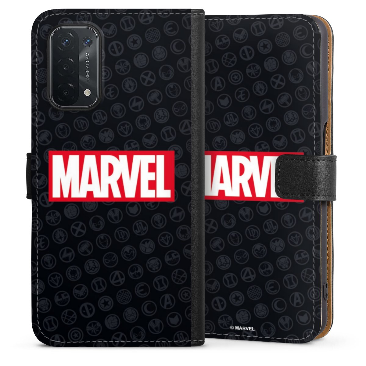 Marvel Logo Black Red 