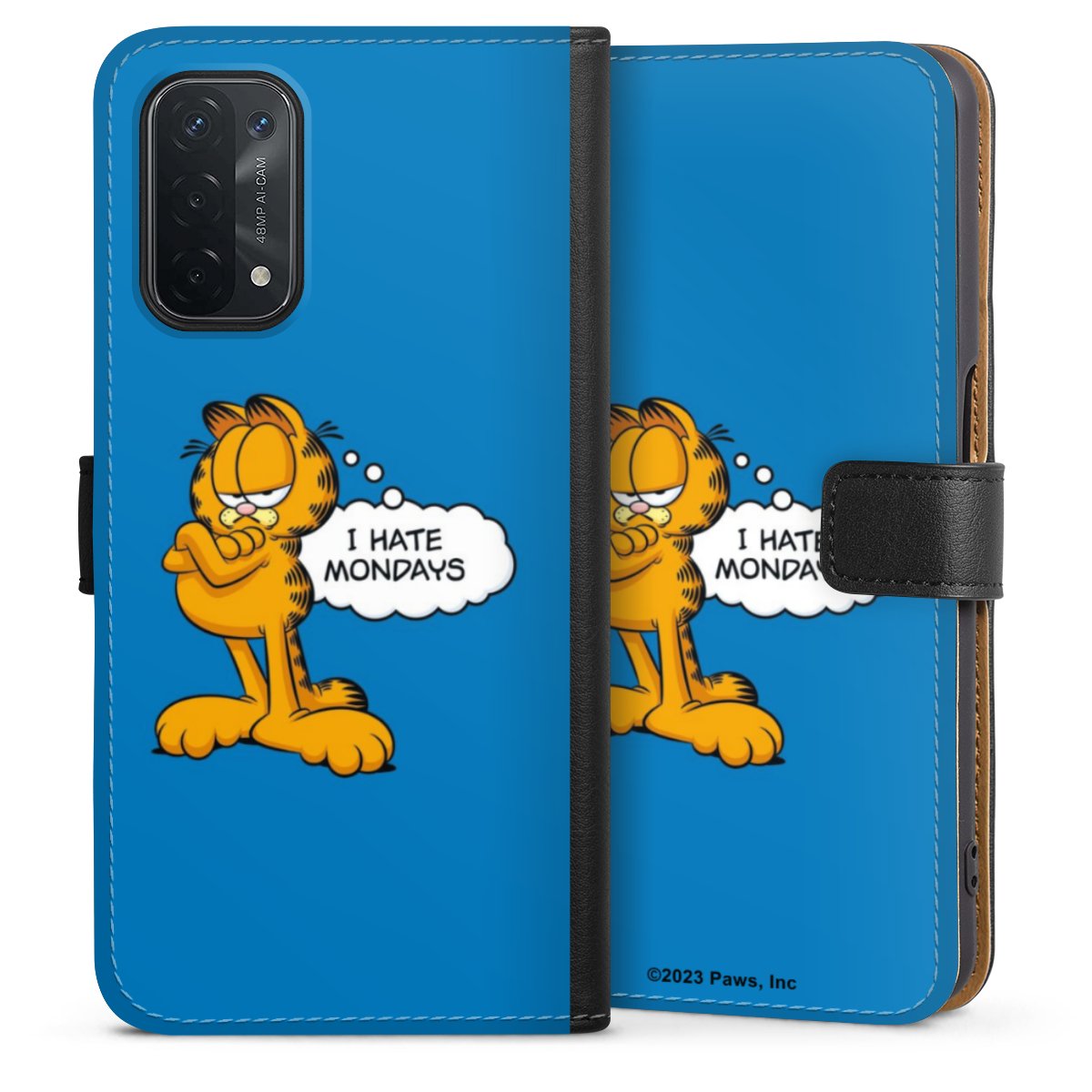 Garfield Je déteste les lundis Bleu