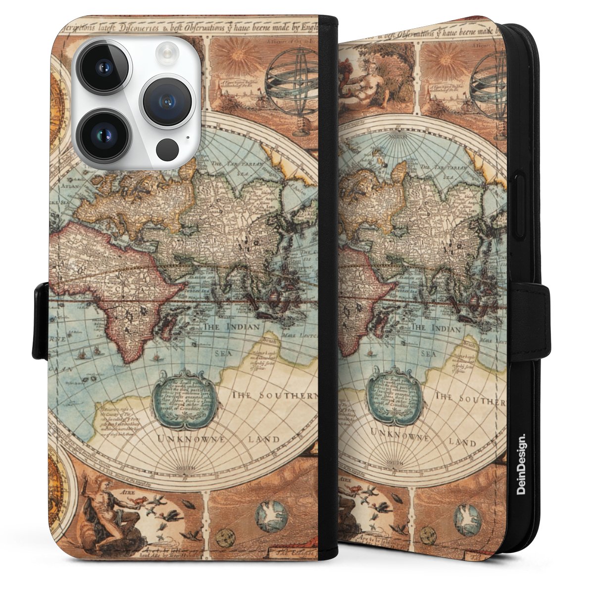 Etui folio avec languette