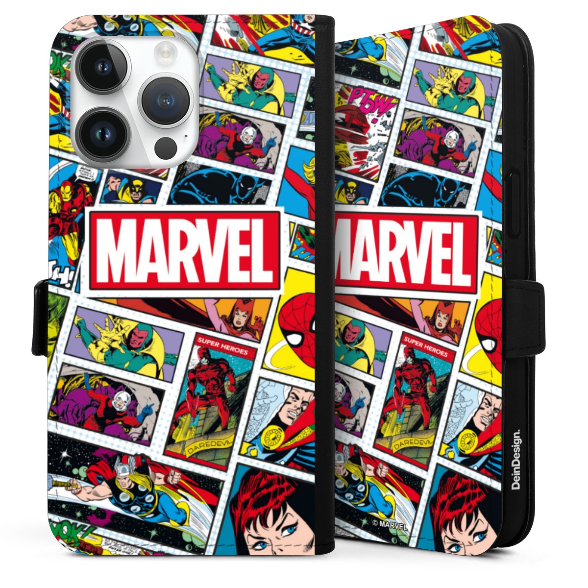 Coque avec languette
