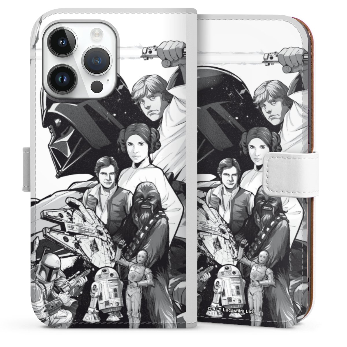 Sideflip hoesje met flap