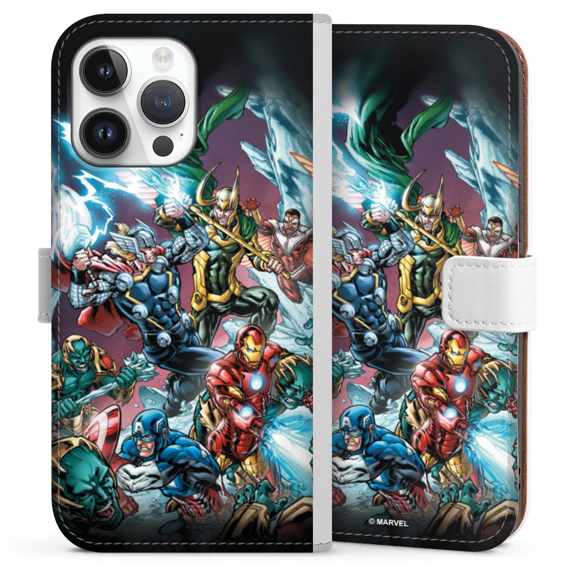 Coque avec languette