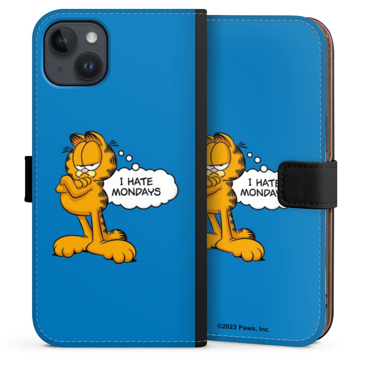 Garfield Je déteste les lundis Bleu