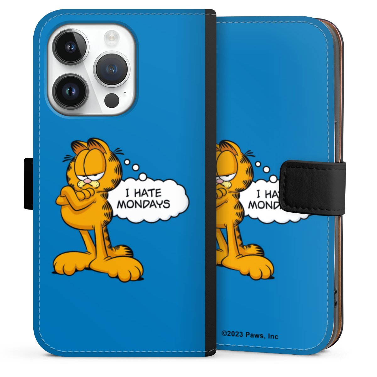 Garfield Je déteste les lundis Bleu