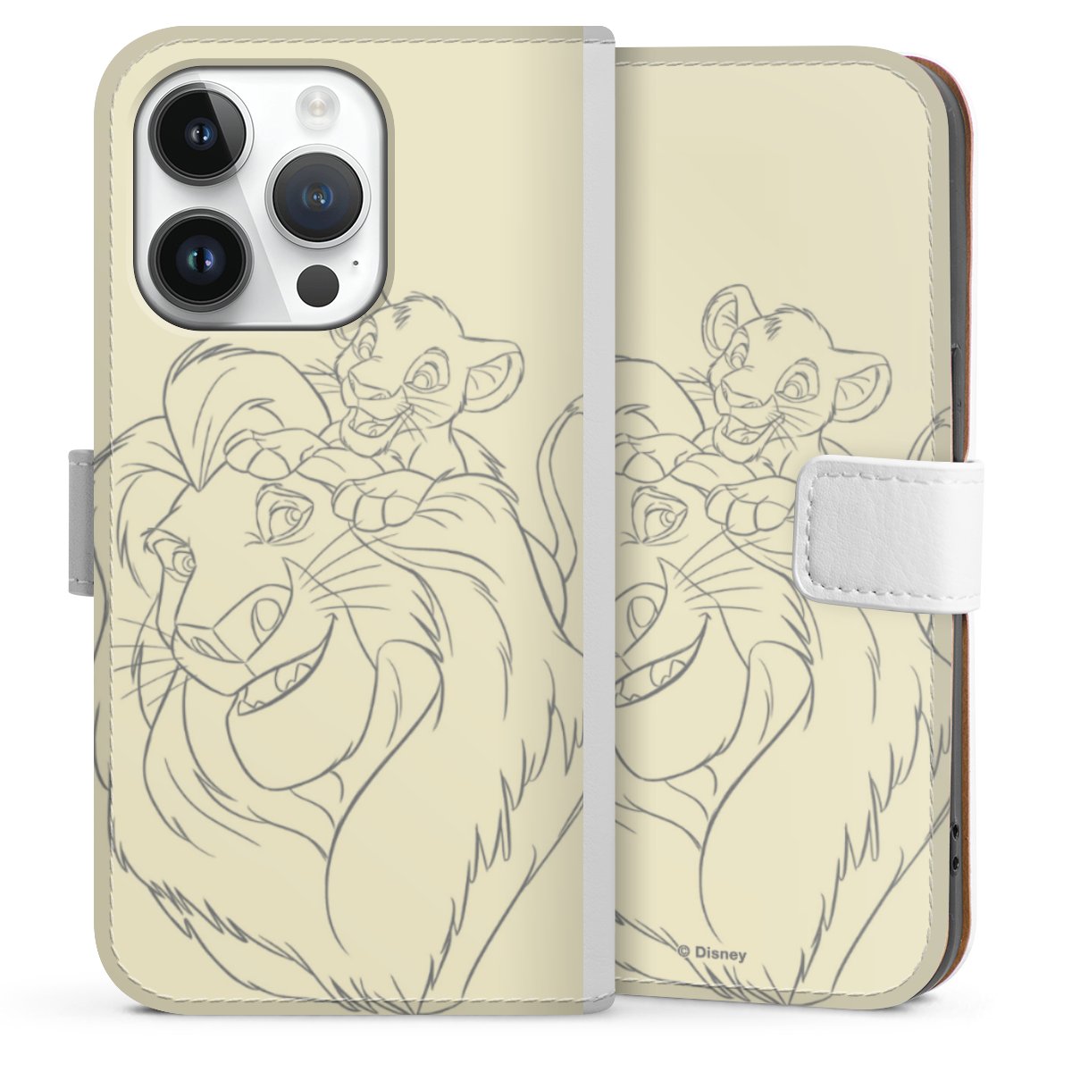 Coque avec languette