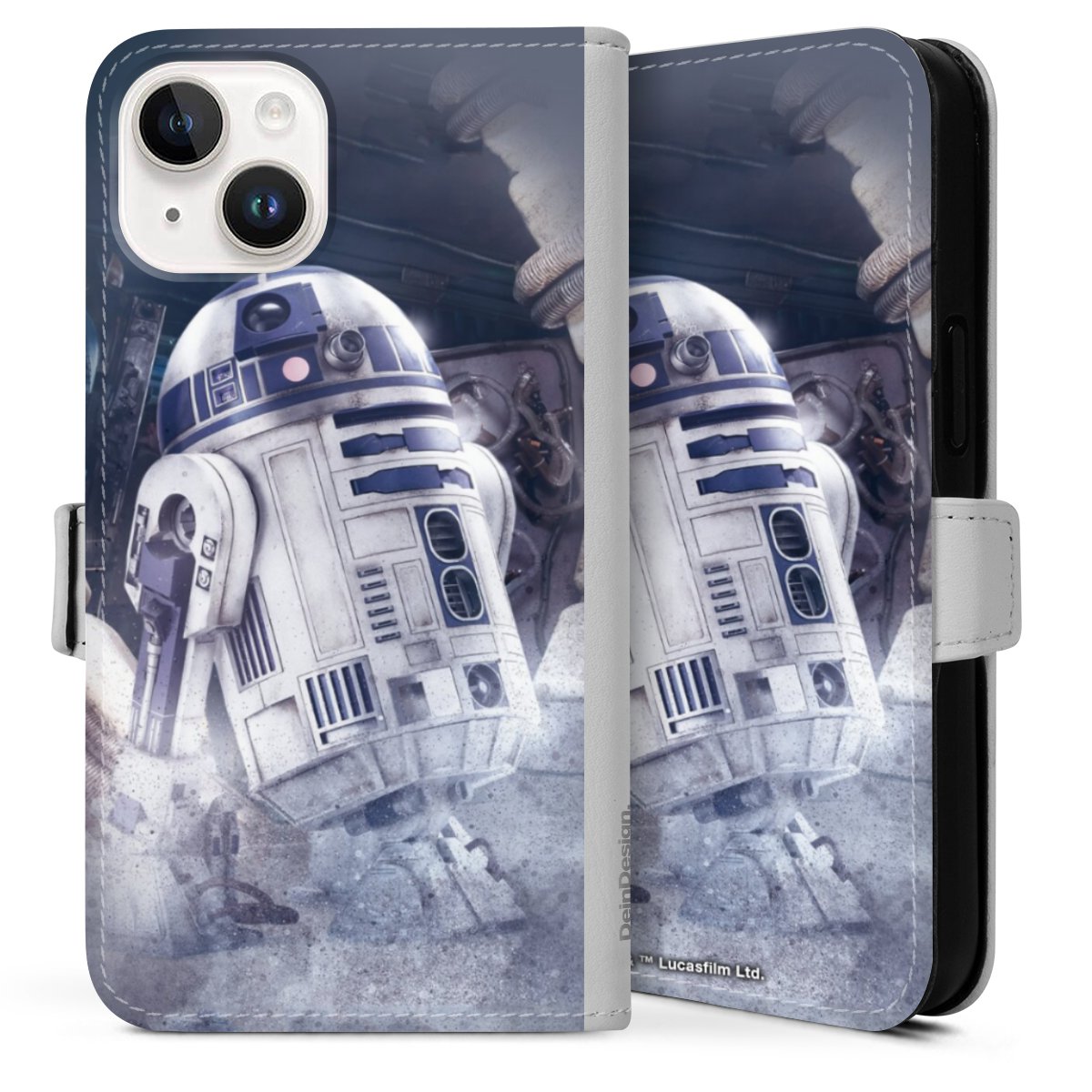 Coque avec languette