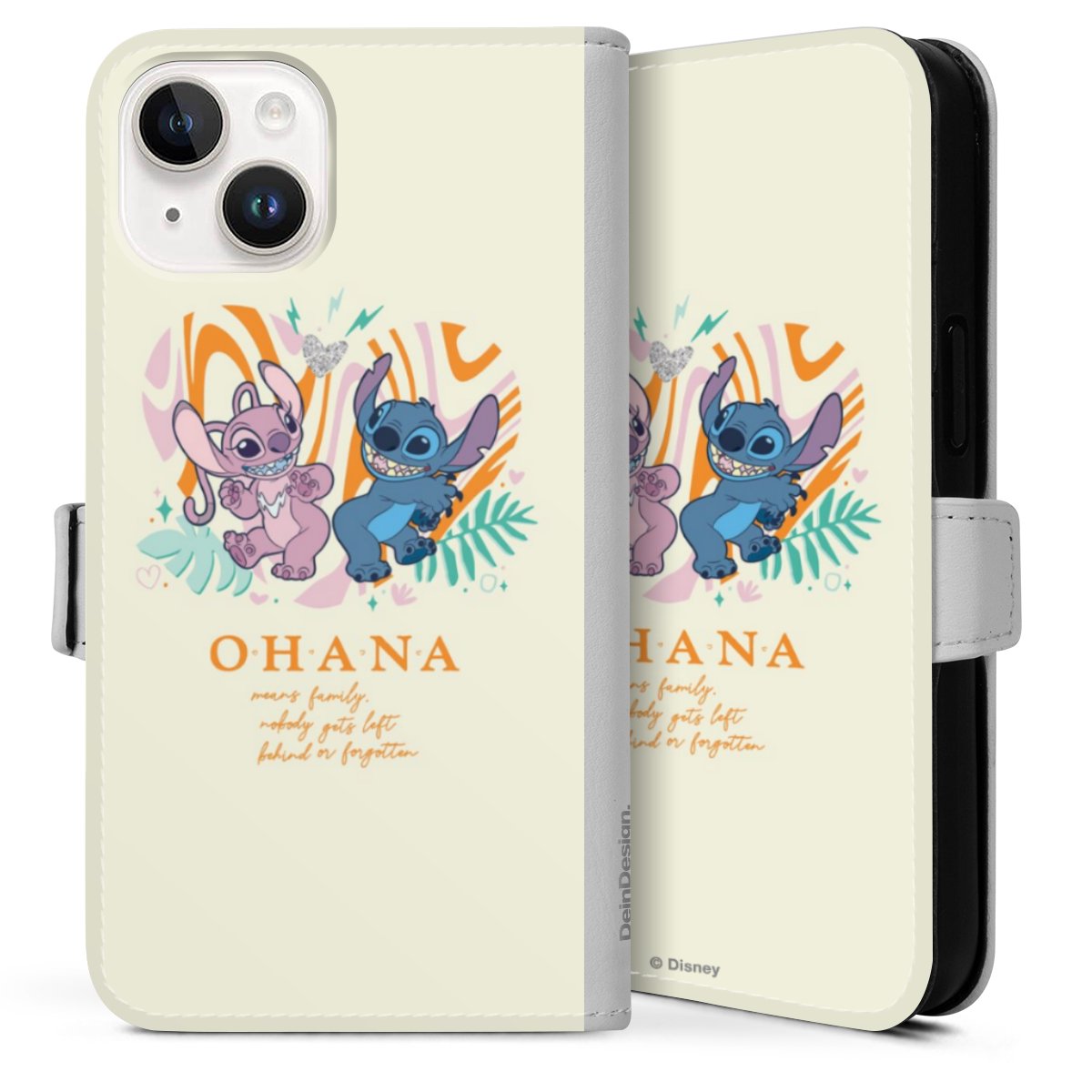 Coque avec languette