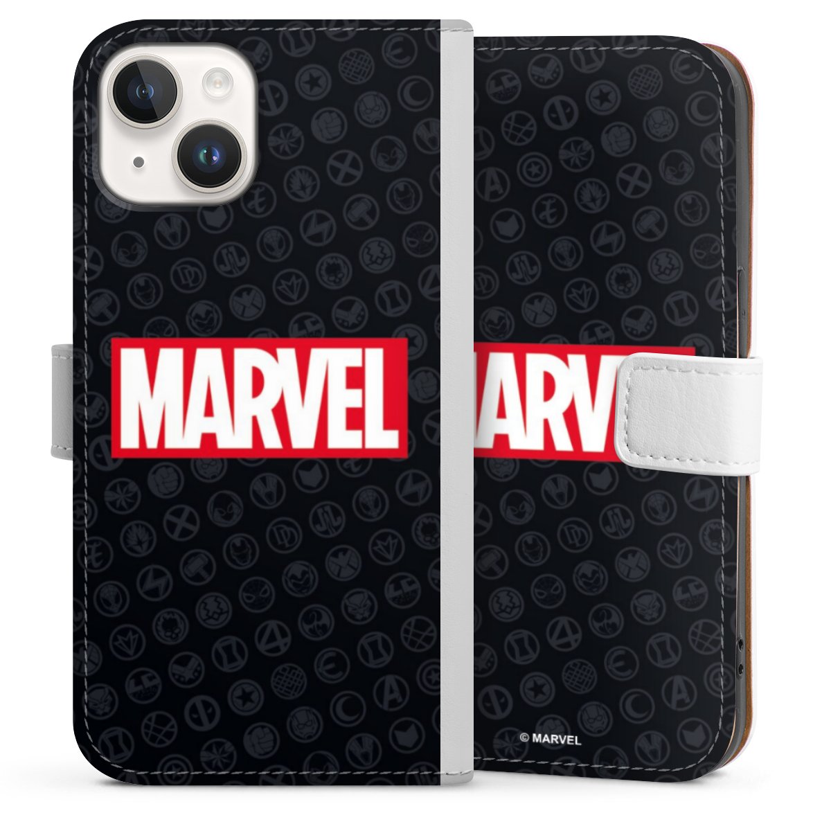 Marvel Logo Black Red 