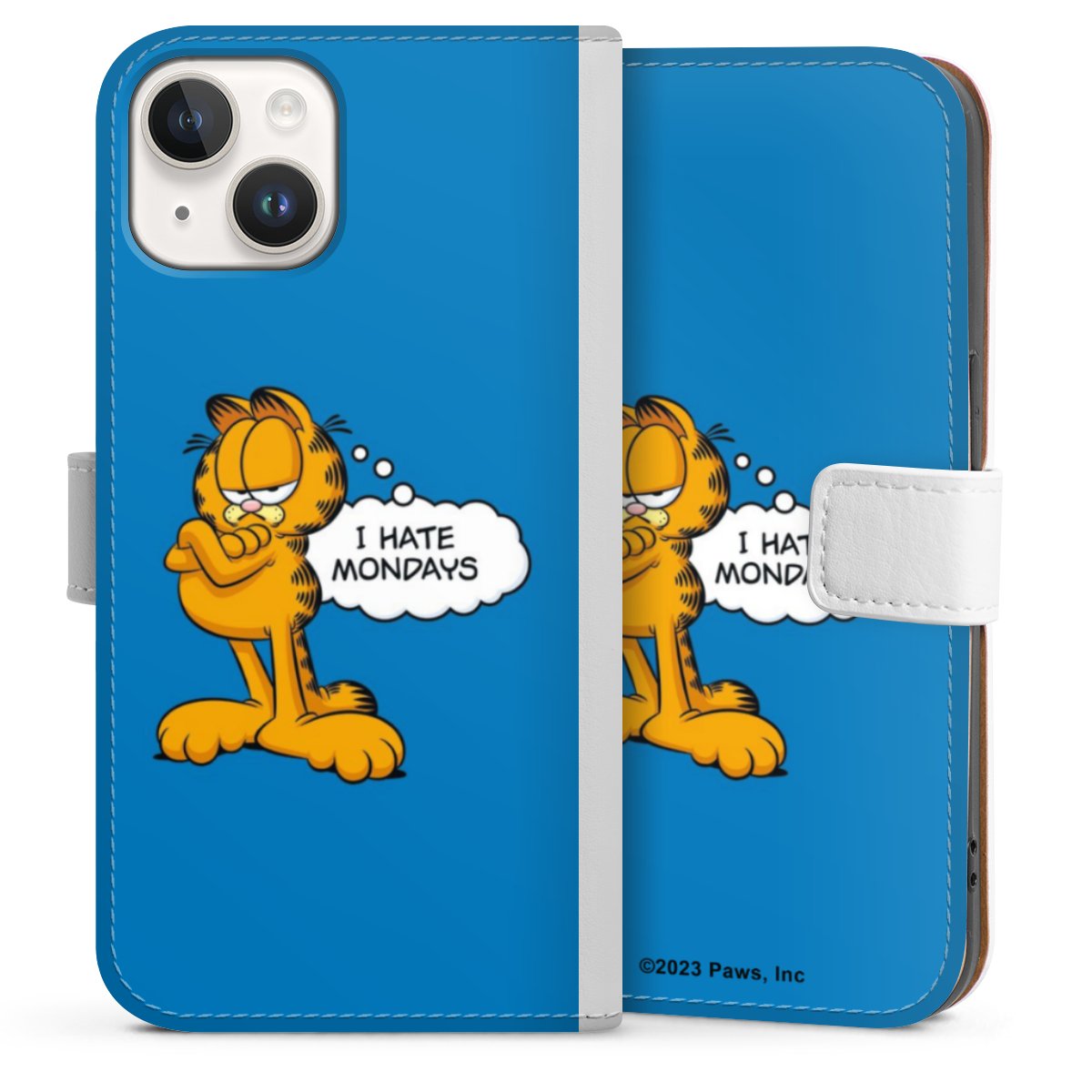 Garfield Je déteste les lundis Bleu