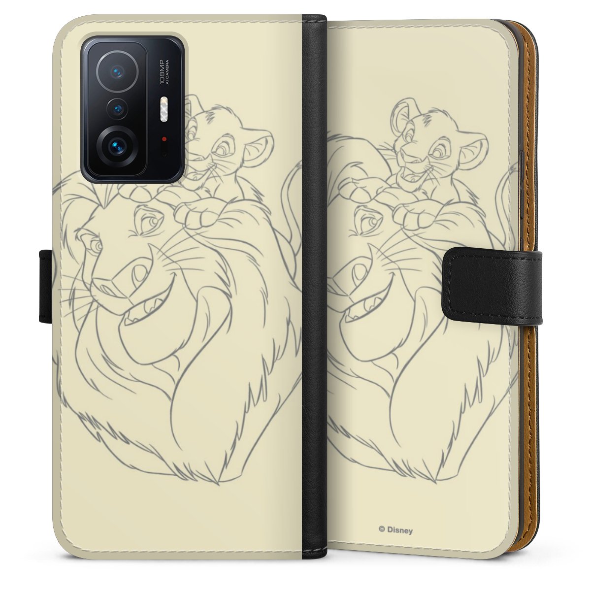 Etui folio avec languette