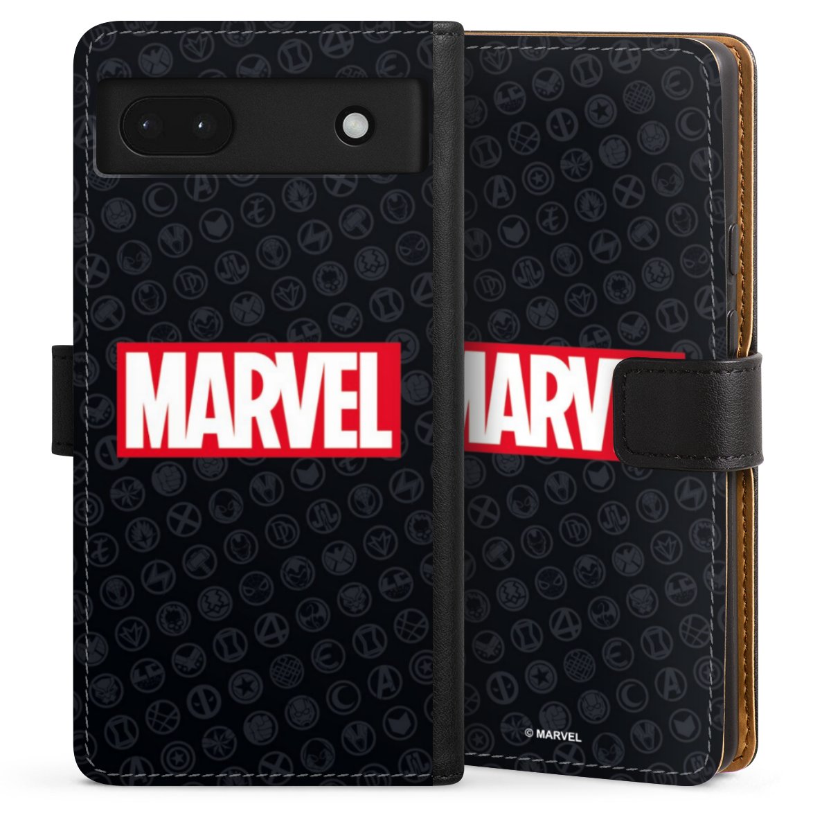 Marvel Logo Black Red 