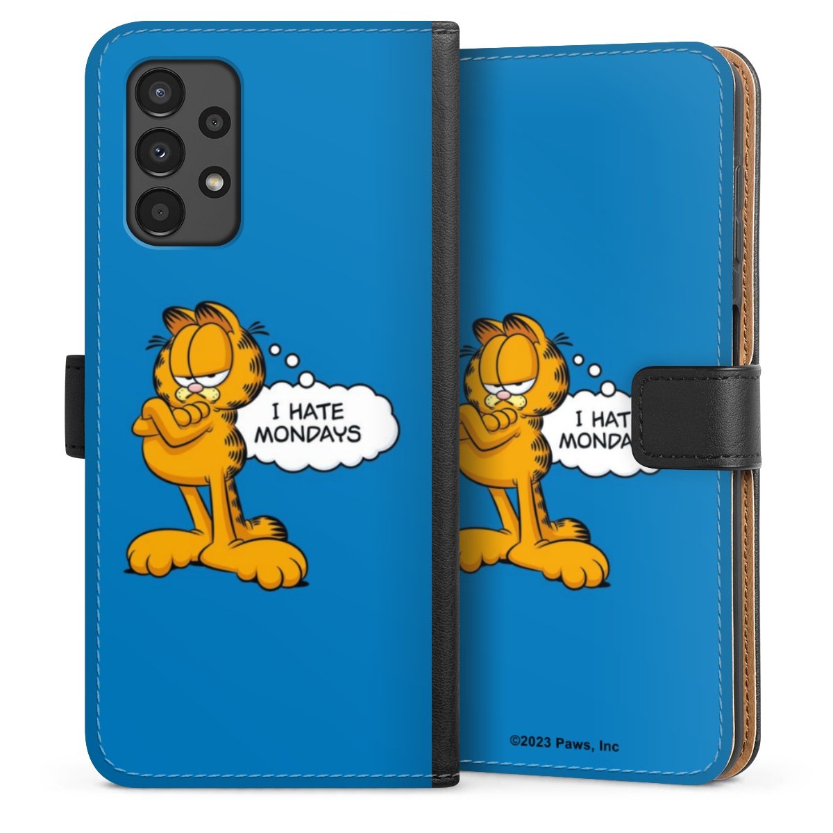 Garfield Ik haat maandagen blauw