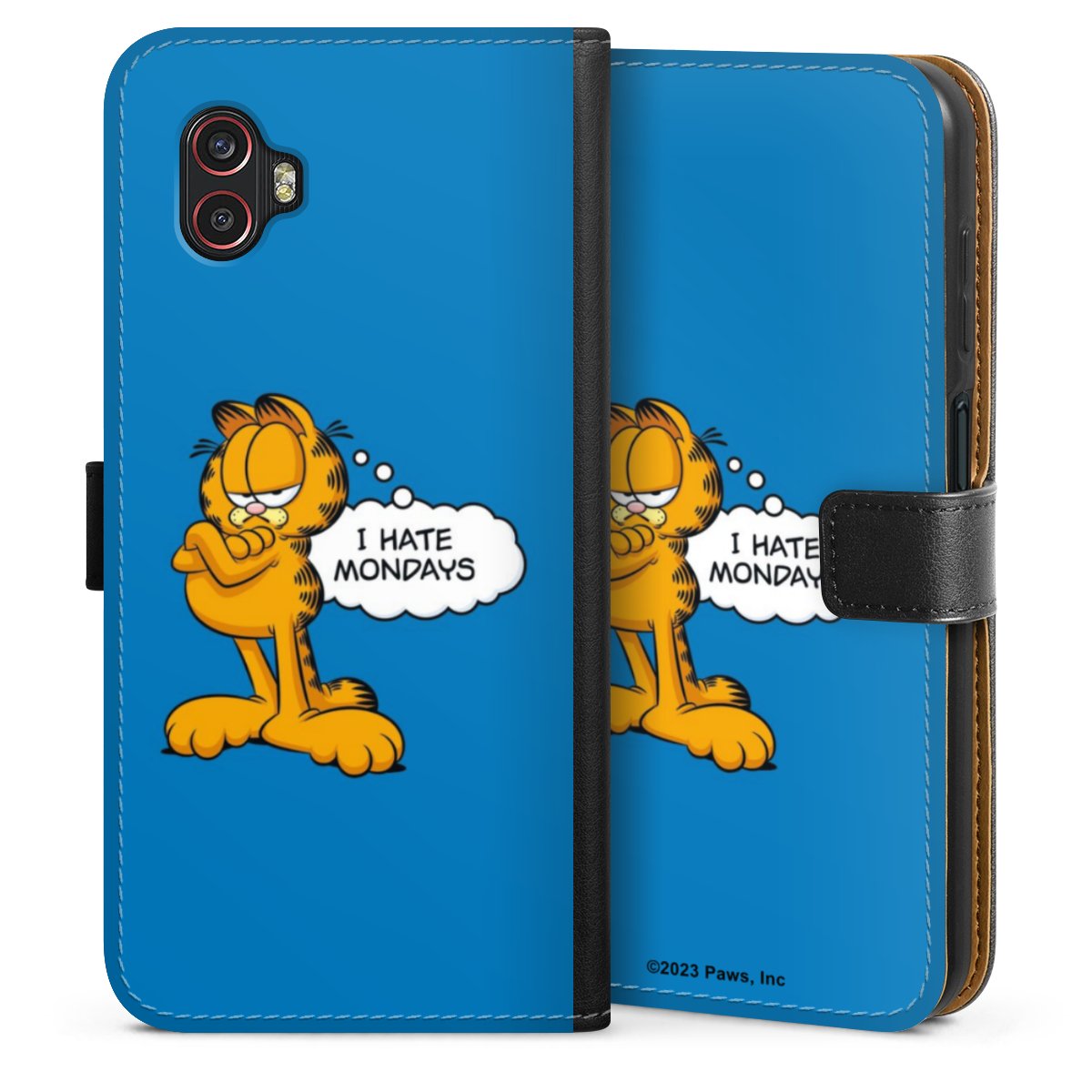 Garfield Ik haat maandagen blauw