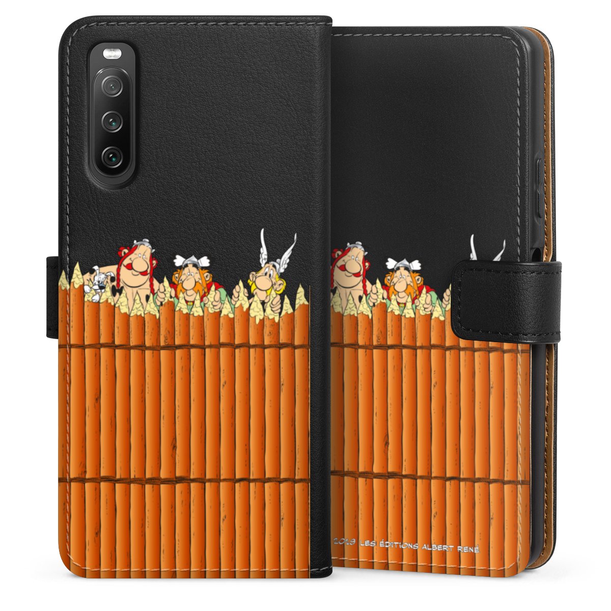 Gaulois Derrière Palissade Transparent