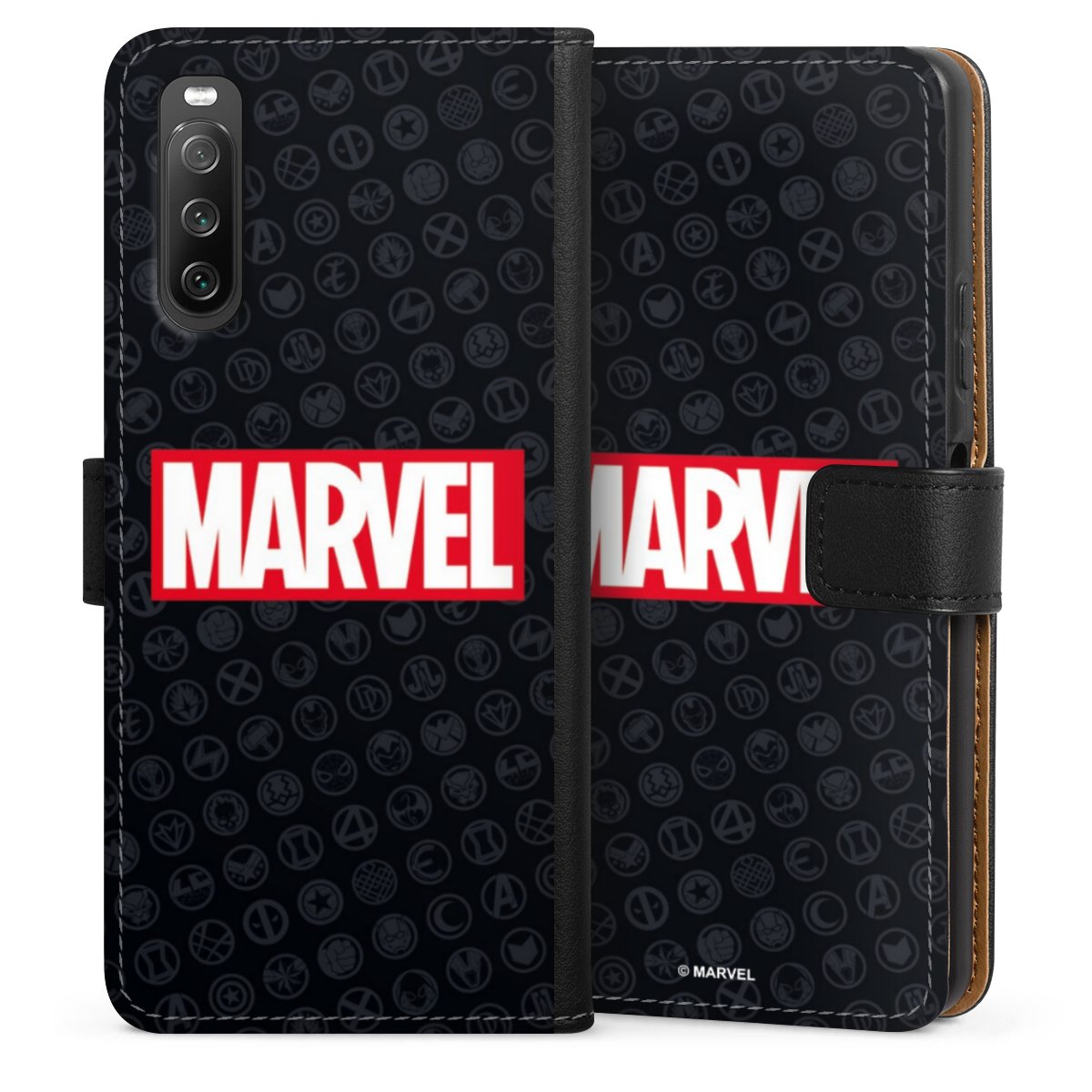 Marvel Logo Black Red 