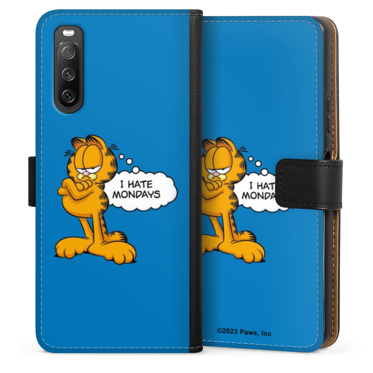 Garfield Je déteste les lundis Bleu