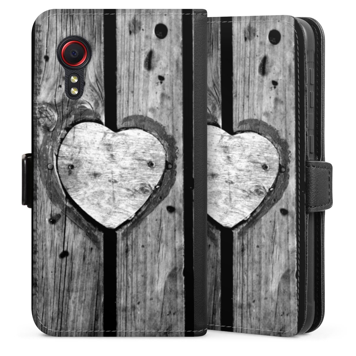 Coque avec languette