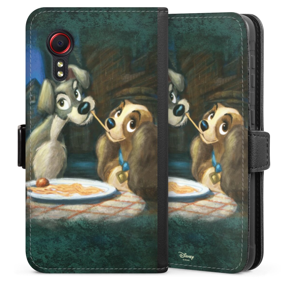 Coque avec languette