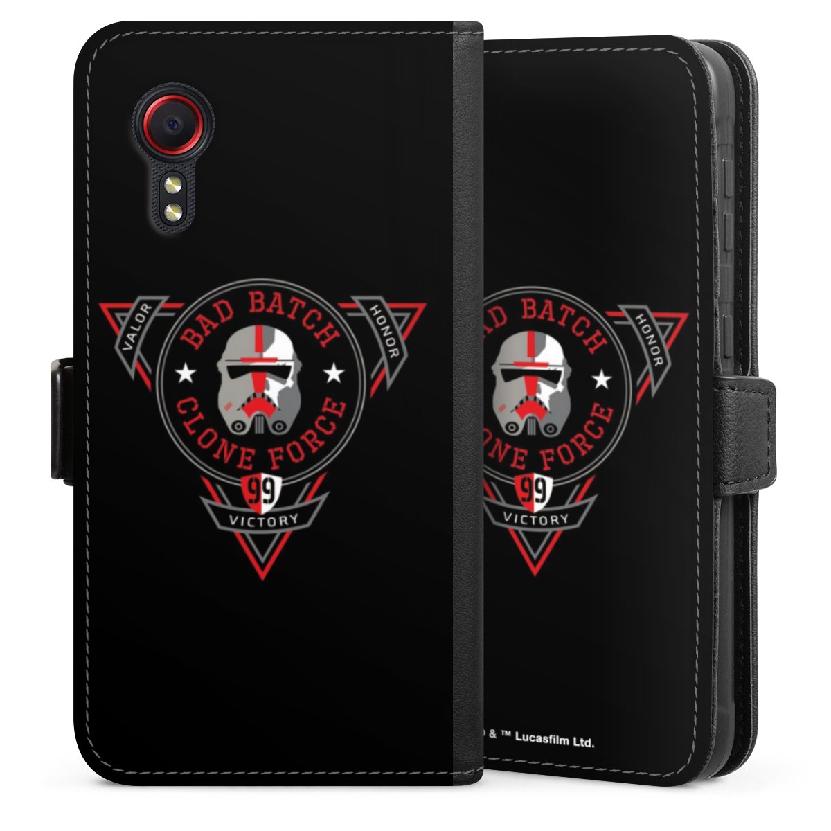 Coque avec languette