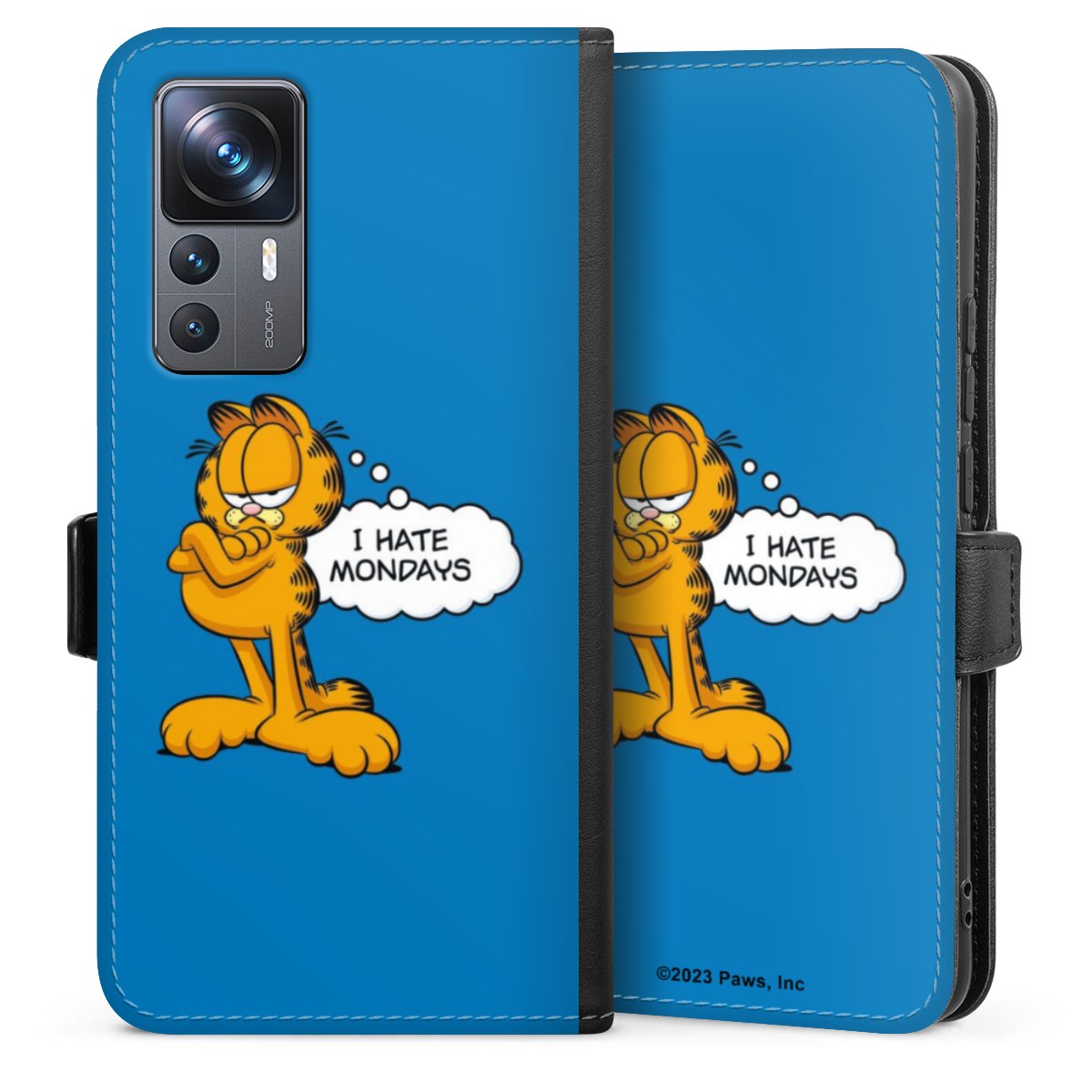 Garfield Je déteste les lundis Bleu