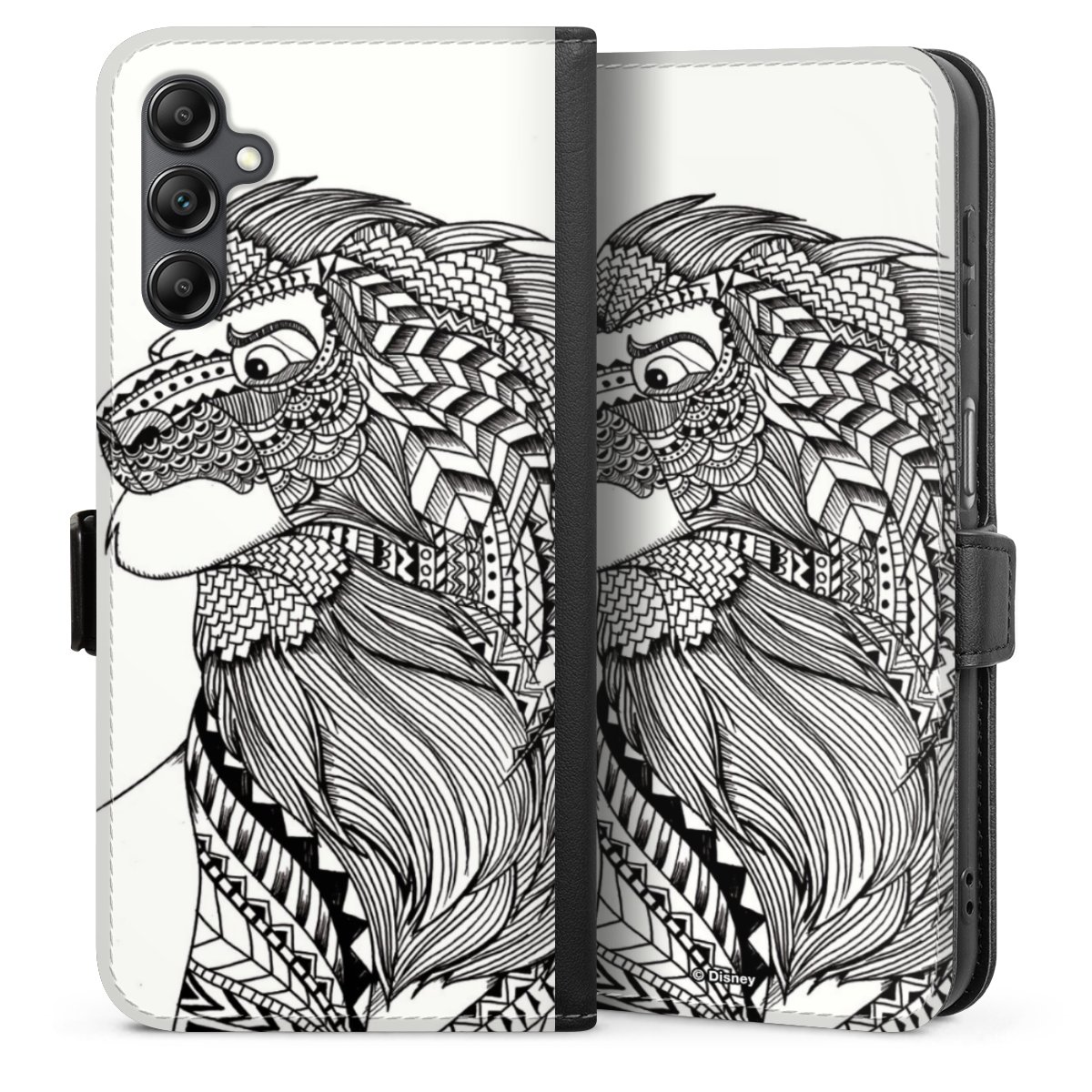 Coque avec languette