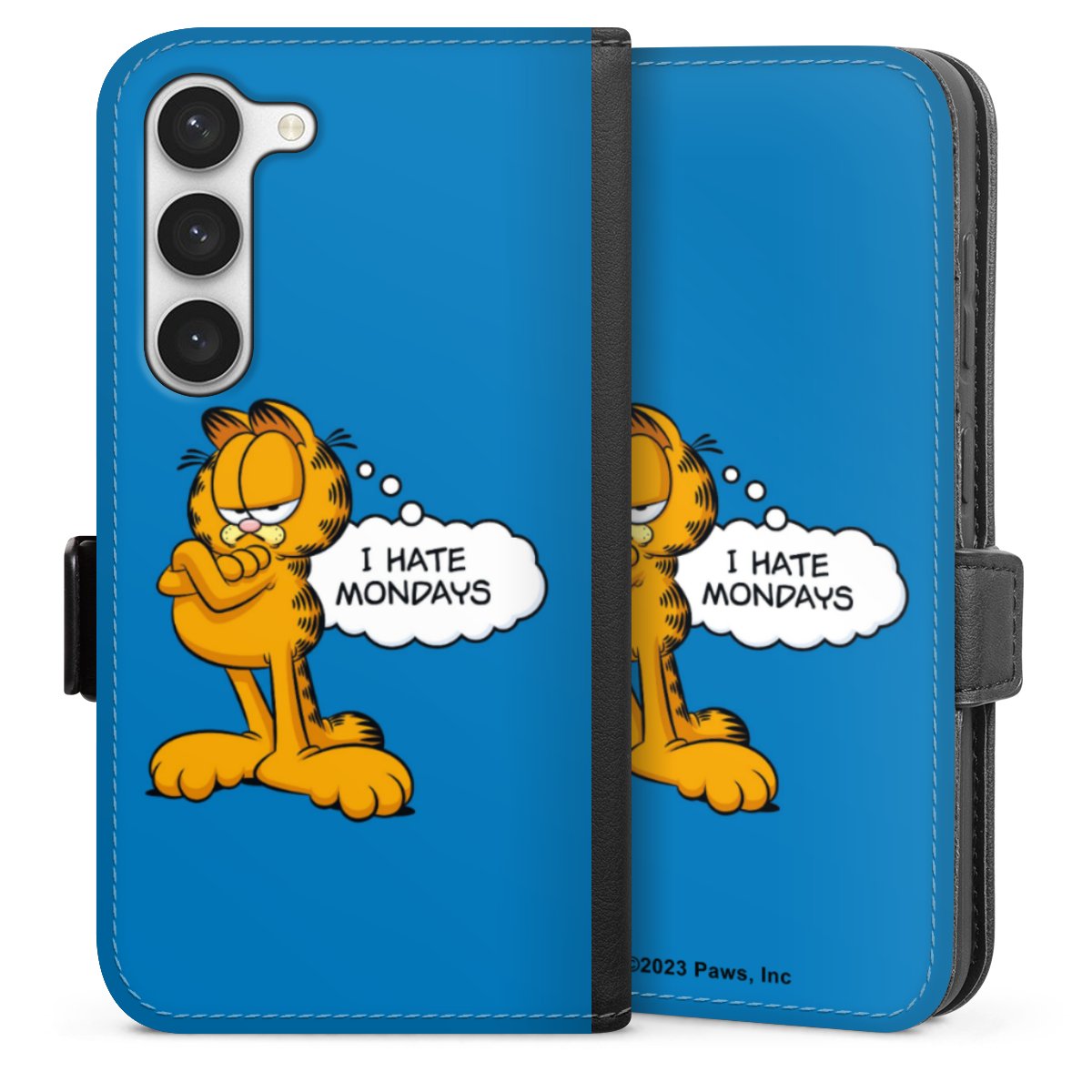 Garfield Je déteste les lundis Bleu