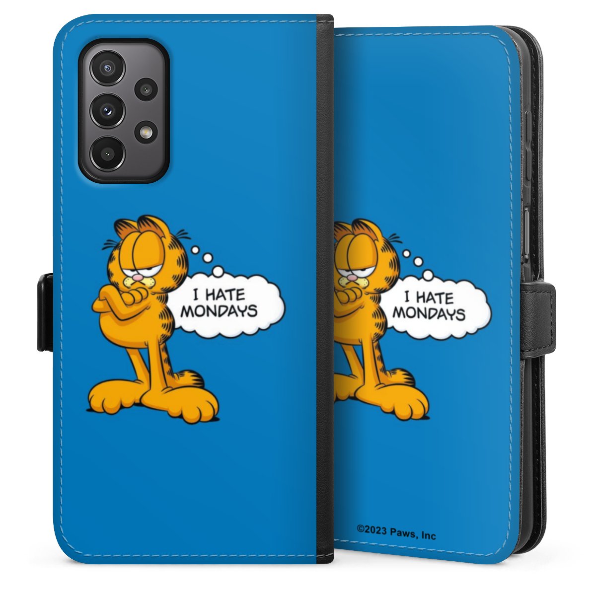 Garfield Ik haat maandagen blauw