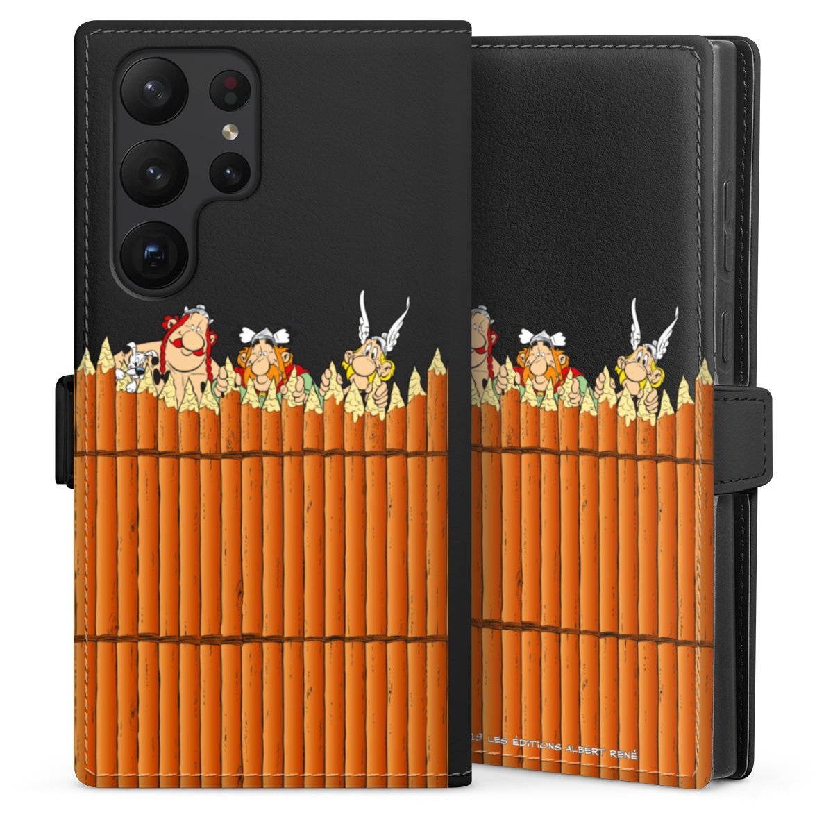 Gaulois Derrière Palissade Transparent