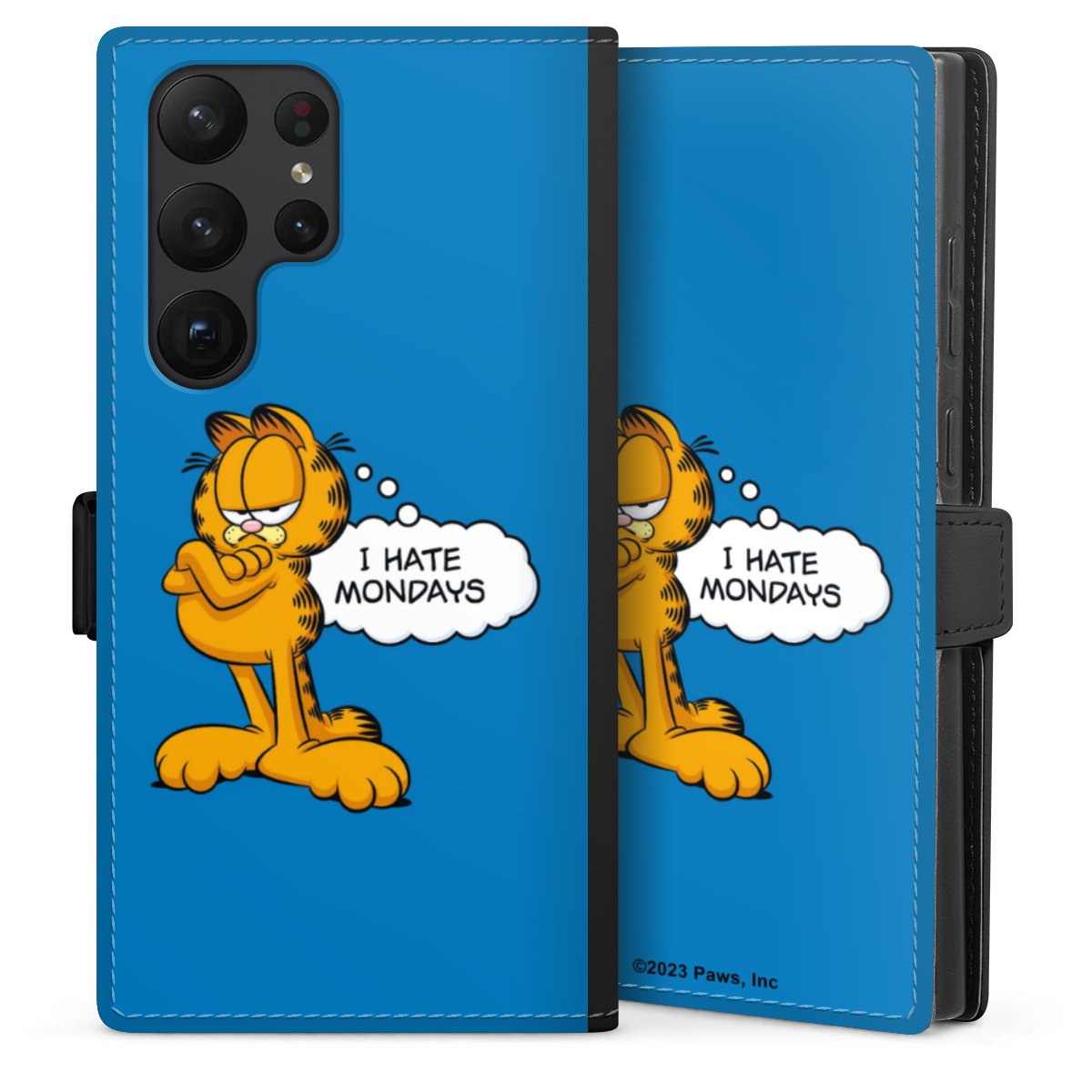 Garfield Je déteste les lundis Bleu