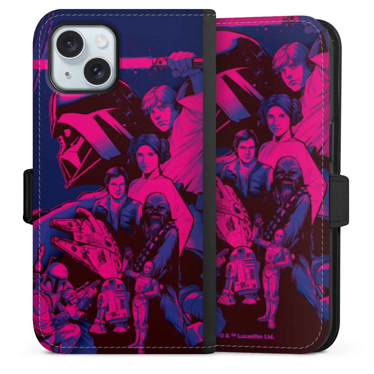Coque avec languette