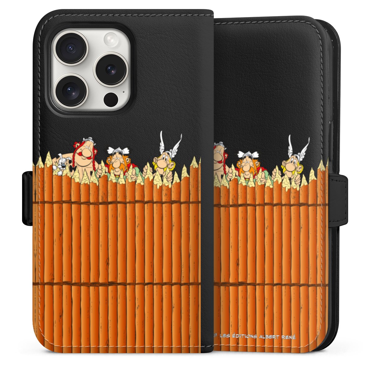 Gaulois Derrière Palissade Transparent