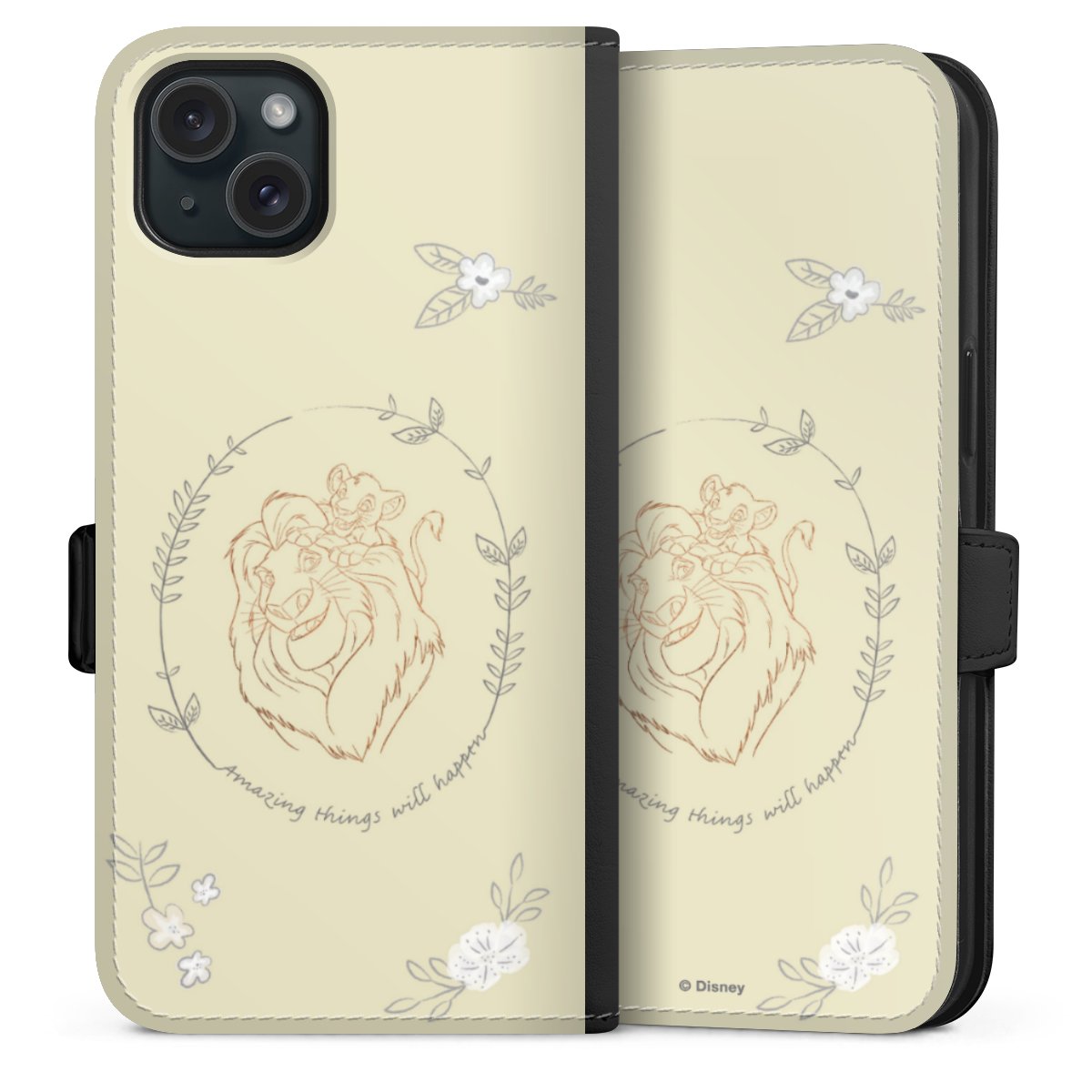 Coque avec languette