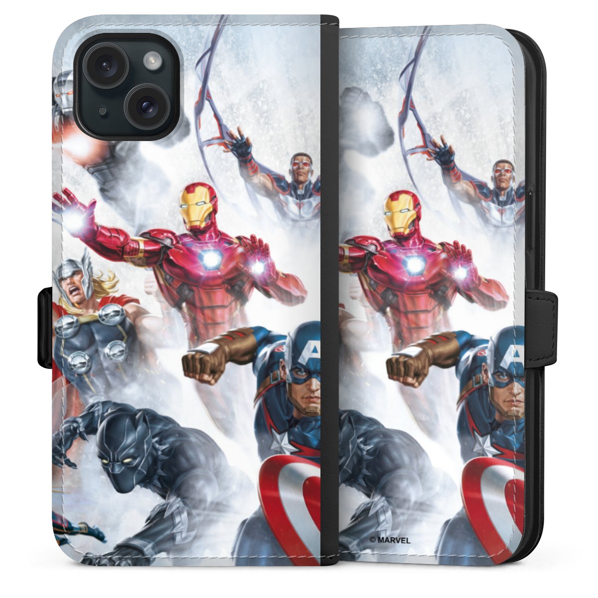 Coque avec languette