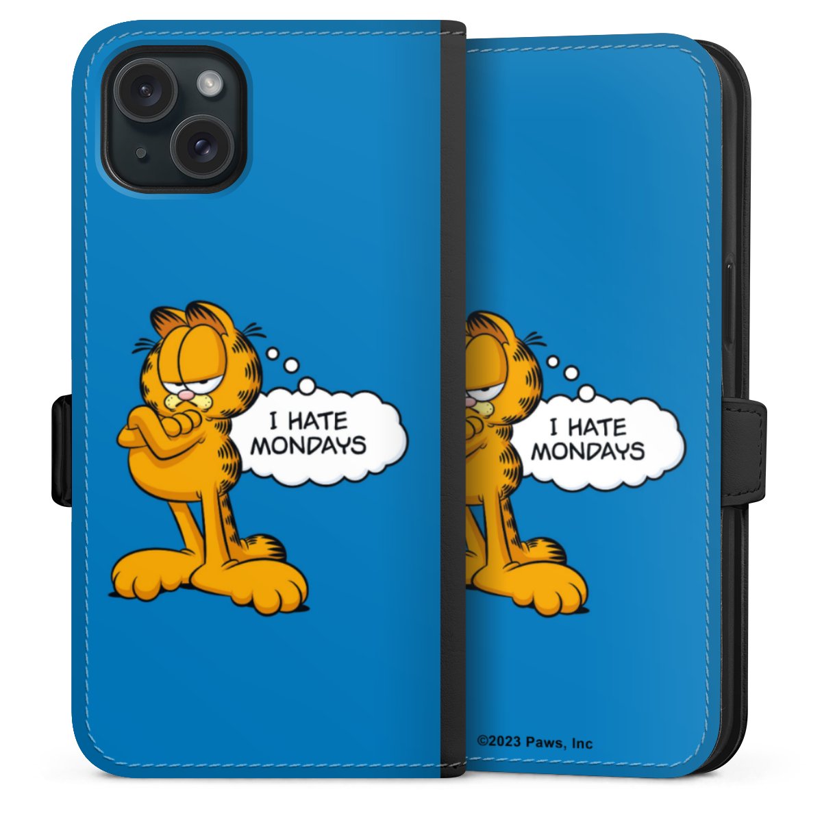 Garfield Je déteste les lundis Bleu