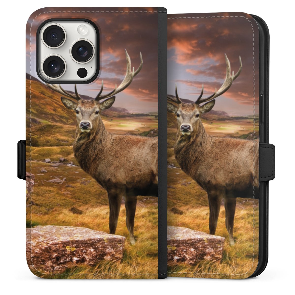 Sideflip hoesje met flap