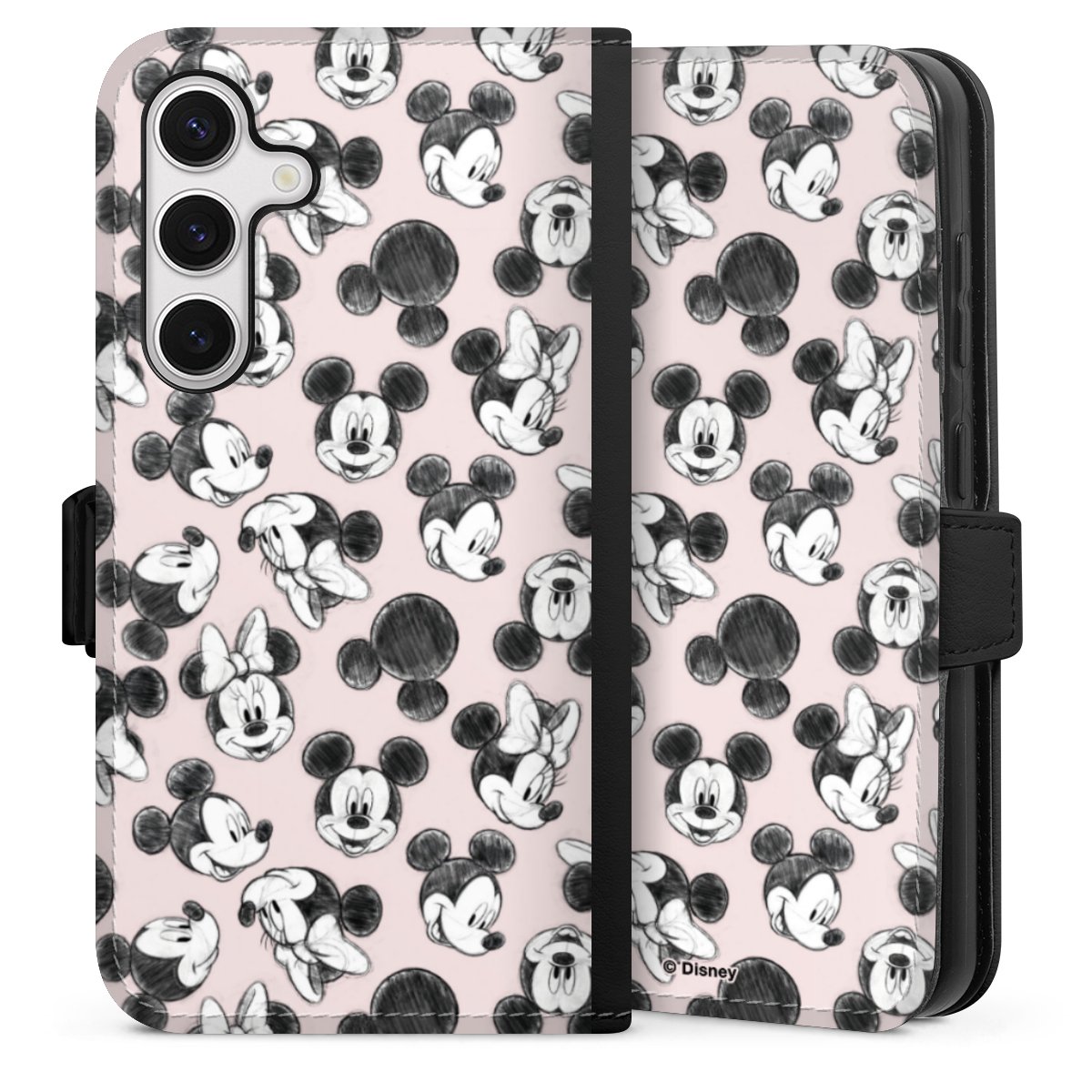 Minnie & Mickey aux multiples visages rose