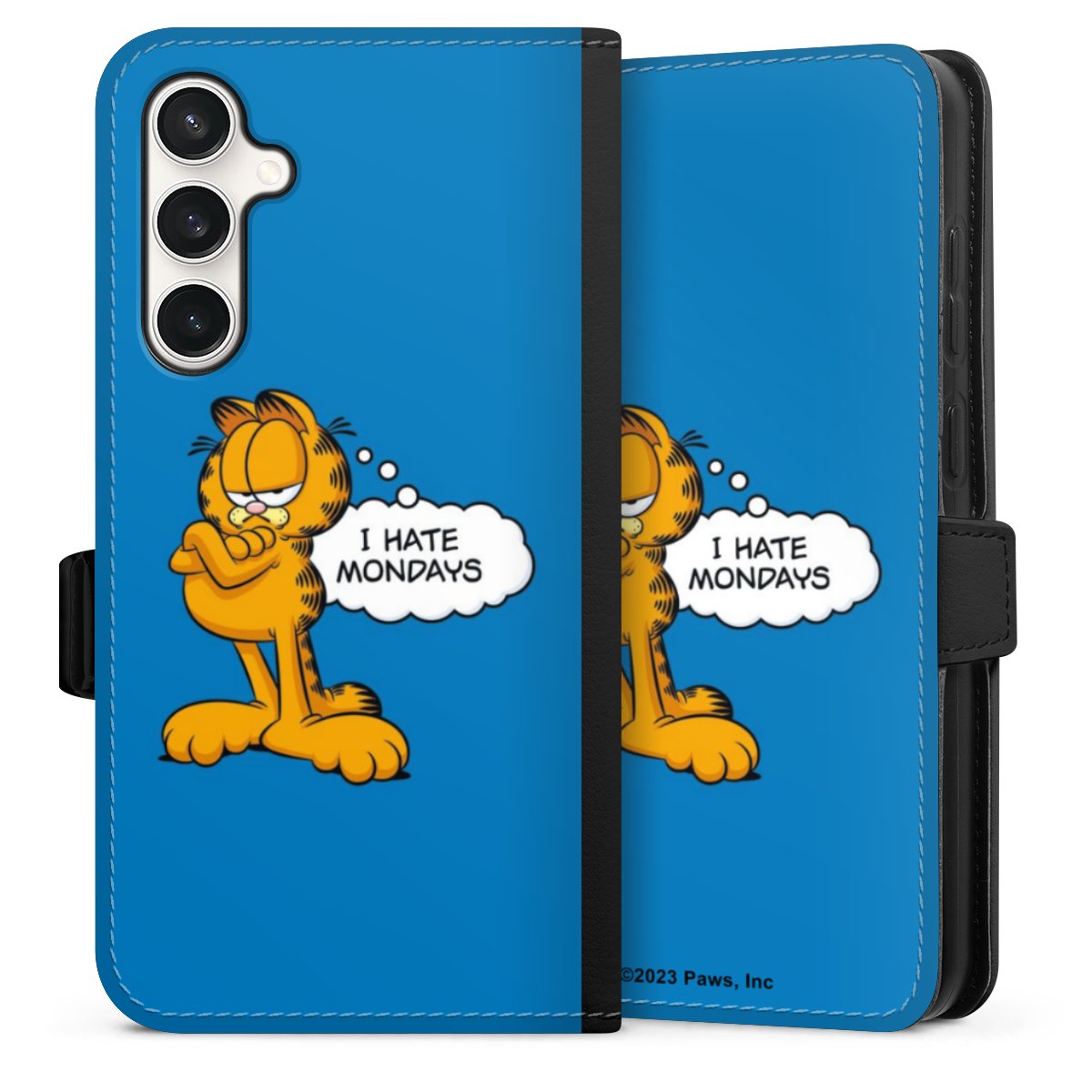 Garfield Ik haat maandagen blauw