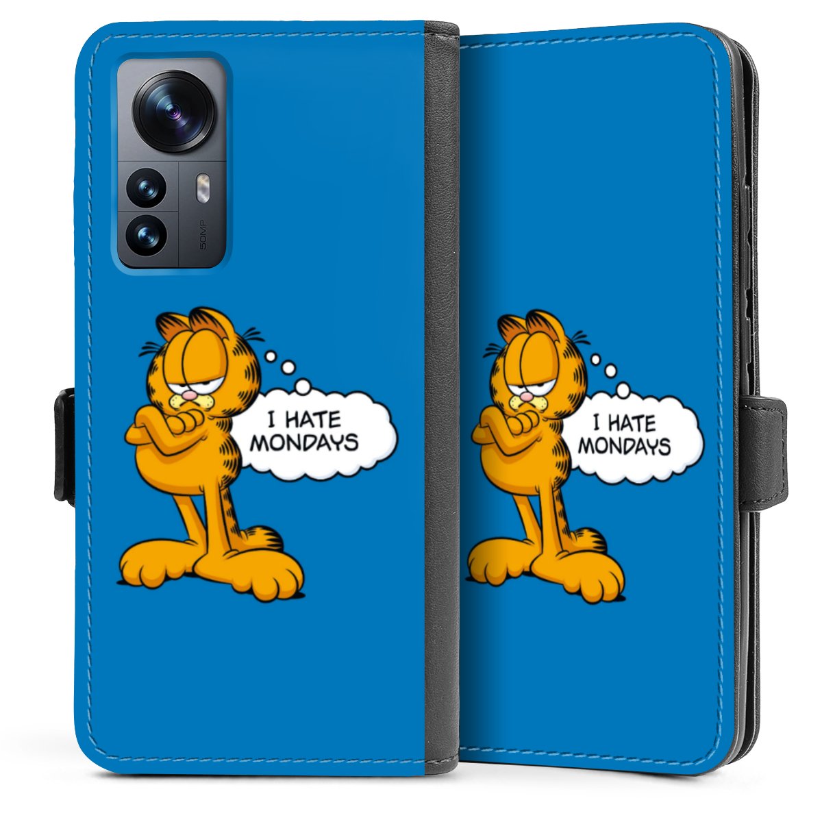 Garfield Ik haat maandagen blauw