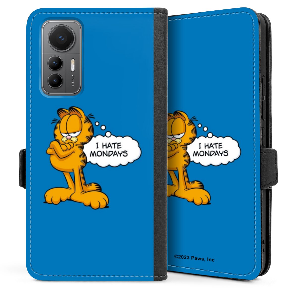 Garfield Ik haat maandagen blauw