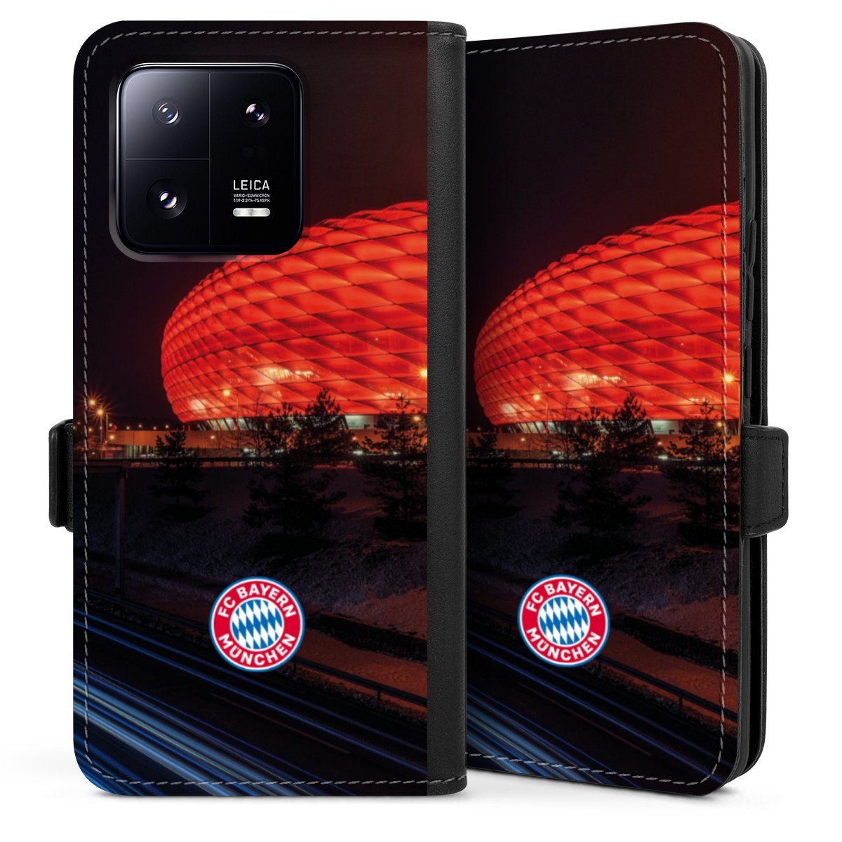 Allianz Arena bei Nacht FCB