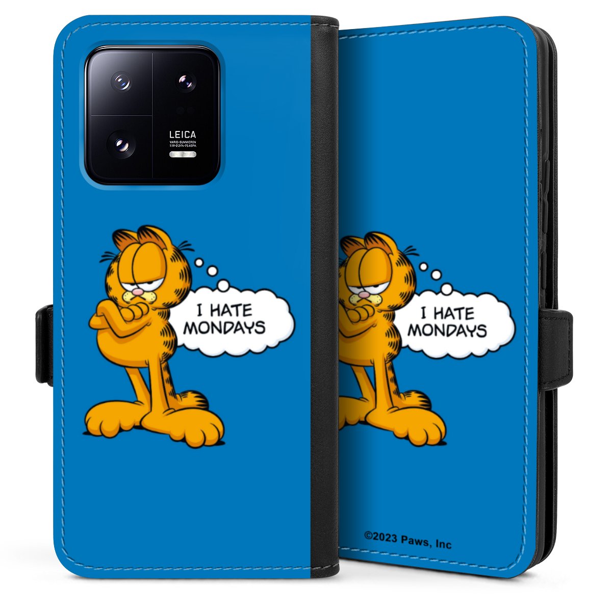 Garfield Ik haat maandagen blauw