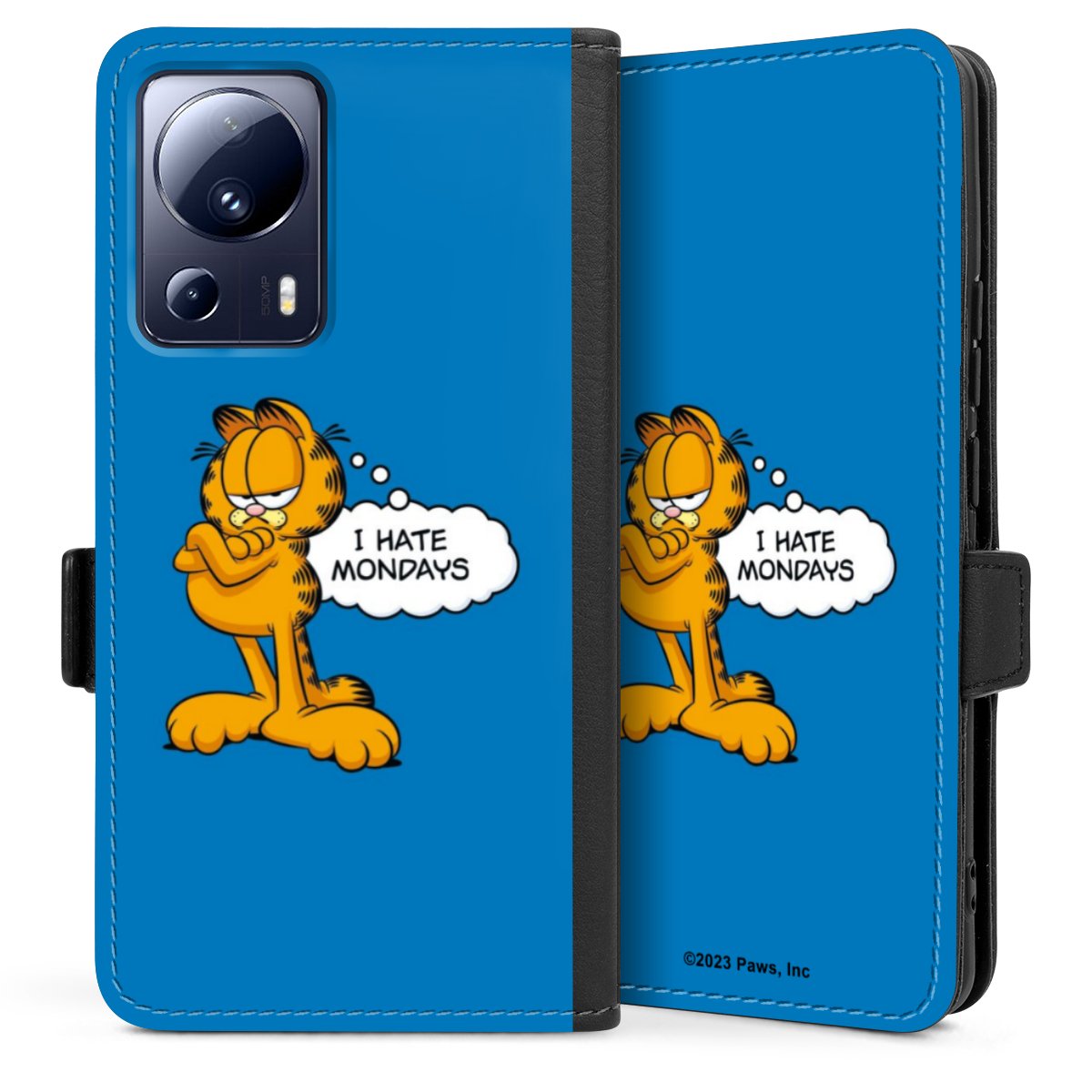 Garfield Je déteste les lundis Bleu