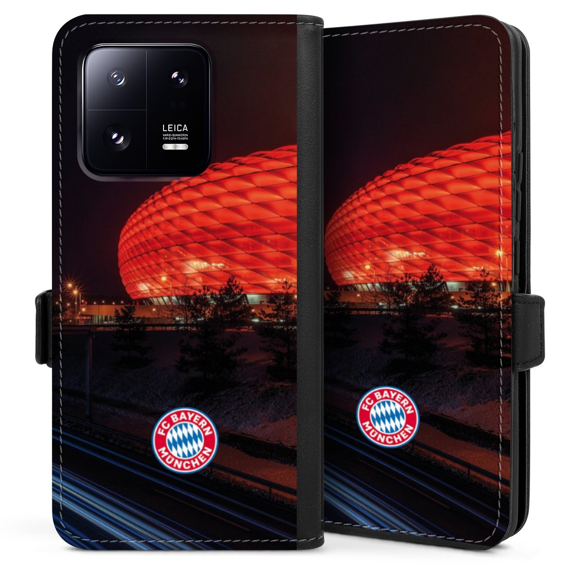 Allianz Arena bei Nacht FCB