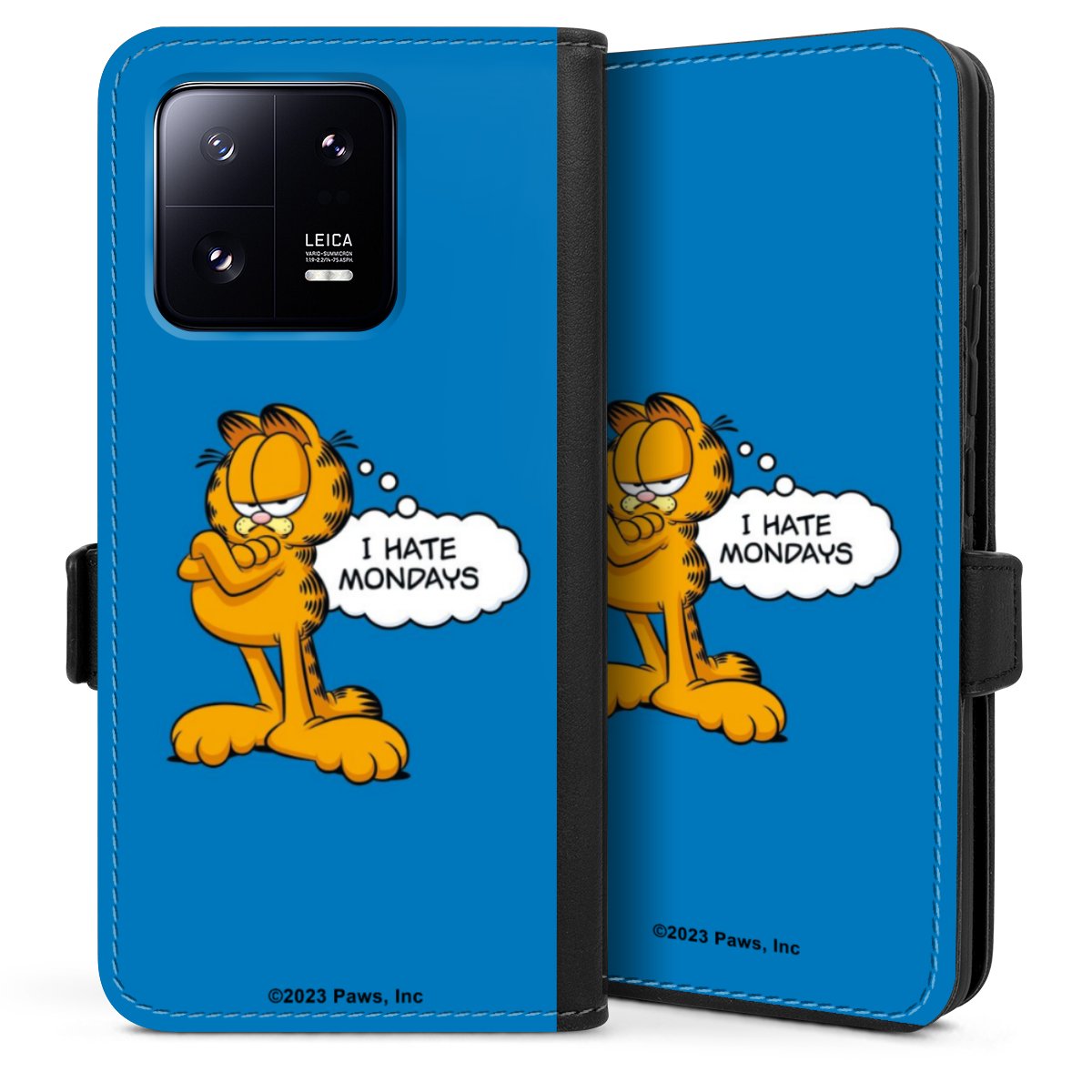 Garfield Ik haat maandagen blauw