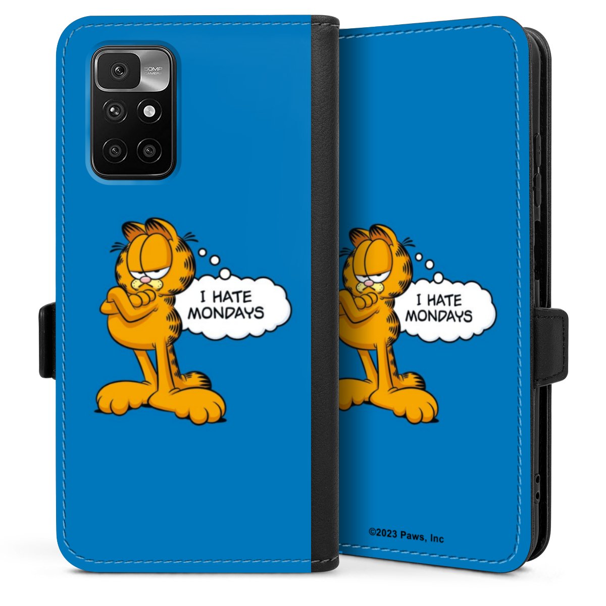 Garfield Ik haat maandagen blauw