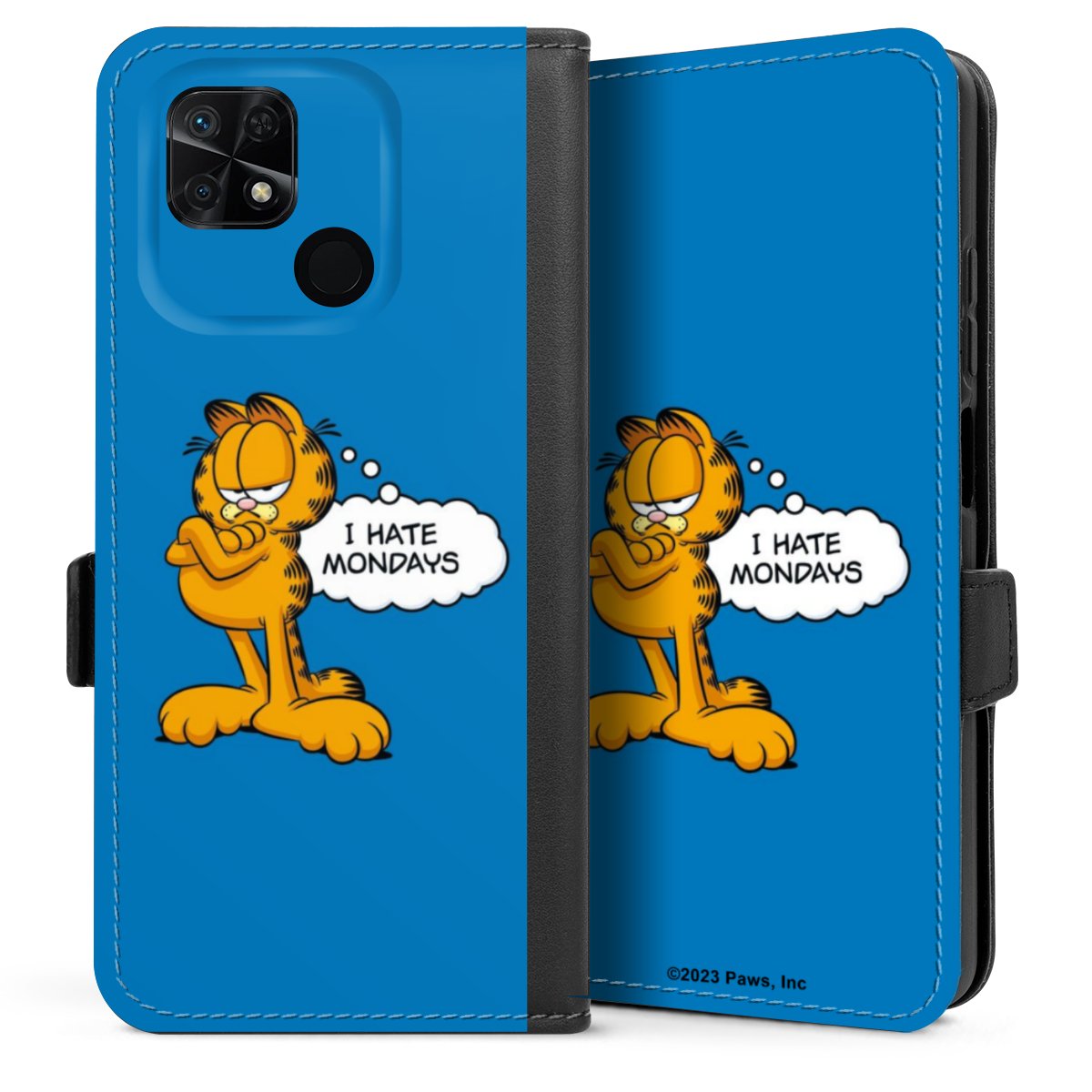 Garfield Ik haat maandagen blauw